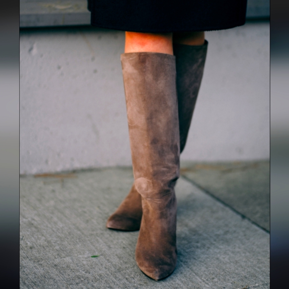 Universal Thread Faux Suede Knee-High Boots